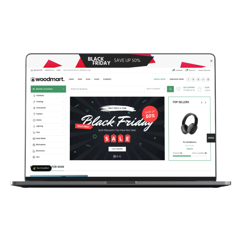 WoodMart Black Friday