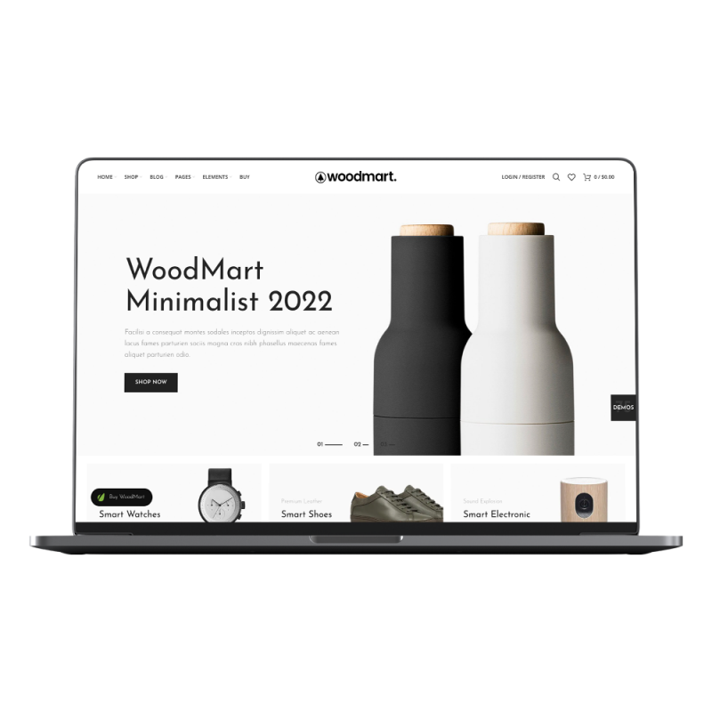 WoodMart Minimalism